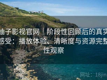 柚子影视官网｜阶段性回顾后的真实感受：播放体验、清晰度与资源完整性观察