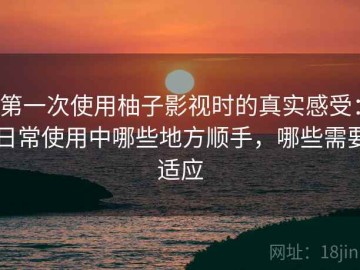 第一次使用柚子影视时的真实感受：日常使用中哪些地方顺手，哪些需要适应