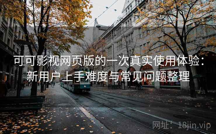 可可影视网页版的一次真实使用体验:新用户上手难度与常见问题整理 可可影视网页版的一次真实使用体验:新用户上手难度与常见问题整理