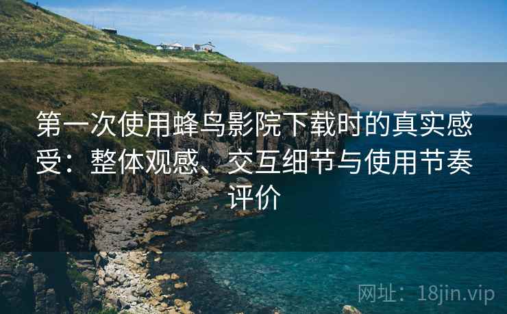 第一次使用蜂鸟影院下载时的真实感受：整体观感、交互细节与使用节奏评价